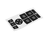 Decorazione Interni Auto Compatibile Con Benz Per LK 2007 2008 2009 2010 2011 2012 2013 2014 Finestra Interruttore Pulsante Riparazione Decalcomanie Kit