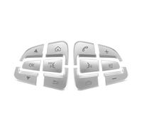 Decorazione Interni Auto Compatibile Con Benz Per GLC Per X253 2015 2016 Per W205 2014 12 Pz Car Styling Pulsante Al Volante Coperture Trim Adesivi