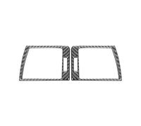 decorazione interni Auto Compatibile Con BMW Per E46 1999-2004 Accessori Adesivi Coperture Cornice Rifinitura Prese D’aria Sinistra E Destra Pannello Cruscotto Auto(Black)