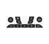 Decorazione Interni Auto Compatibile Con Ford Per Focus 1999-2005 1 Set Adesivo Per Adesivi Per Riparazione Pulsante Interruttore Aria Condizionata Auto