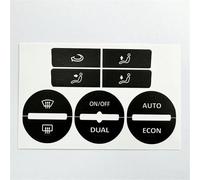 Decorazione Interni Auto Compatibile Con Per Golf Per Mk5 Per Passat Ac Finestra Clima Indossato Pulsanti Staccabili Riparazione Adesivo Pulsante Controllo Decalcomanie Adesivi Auto