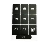 Decorazione Interni Auto Compatibile Con Per Golf Per MK5 Per Passat Adesivi Per Pulsanti Sollevamento Per Finestrini Dell'auto Interruttore Decorazione Interna Adesivo Allo Styling