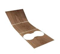 decorazione interni Auto Compatibile Con Tesla Per Model 3 2017-2020 Adesivo Pannello Porta Bicchieri Consolle Centrale Auto Stile Legno Verticale