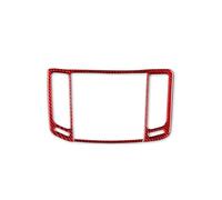 Decorazione Interni Per Per G37 08-13 Per G35 2007-2008 Per G25 2011-2012 Per Q60 2014-2015 Centro Navigazione Uscita Aria Adesivo Interno Adesivo auto Trim(Rosso)