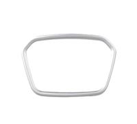 Decorazione Interni Per Per Q5 FY Q3 Q7 2016-2022 Distintivo Decor Anello Copertura Auto Emblema Auto Volante Centro Telaio Adesivo Trim Adesivo auto Trim(Argento)
