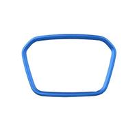 Decorazione Interni Per Per Q5 FY Q3 Q7 2016-2022 Distintivo Decor Anello Copertura Auto Emblema Auto Volante Centro Telaio Adesivo Trim Adesivo auto Trim(Blu)