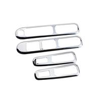 Decorazione Interno Auto Maniglia Del Pannello Bracciolo Della Portiera Dell'auto Supporto Pulsante Dell'interruttore Finestrino Per Peugeot 3008 2009-2015(Glossy-silver)