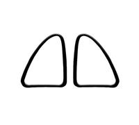 Decorazione Interno Auto Per Chevrolet Per Sonic 2012-2016 Mist Eliminator Vents ABS Gloss Nero Salvaguardia Adesivo Accessori Per Interni Auto