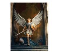 Decorazione ispiratrice classica arte da parete Angeli Guerrieri