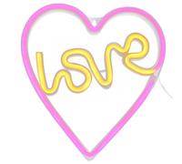 Decorazione Lampada Al Neon Luce Dell'insegna Cuore Di San