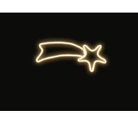 Decorazione Luminosa LYVIA Stella Cometa Medium, Bianco Caldo
