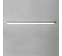 Decorazione minimalista Plafoniera lineare a LED Moderna plafoniera da incasso per corridoio Barra in metallo Nero Apparecchio di illuminazione a striscia lunga Plafoniera da ufficio bianca per cucin