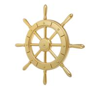 Decorazione murale a forma di timone di nave , 23 cm/9'', con