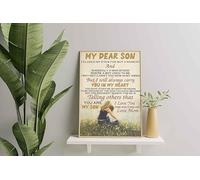 Decorazione murale, arredamento per la casa, decorazione della stanza Mio caro figlio, ho chiuso gli occhi solo per un attimo