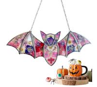 Decorazione Murale Con Pipistrelli Di Halloween Acchiappasole Acrilico 2D