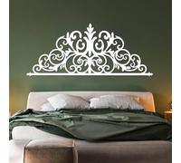 Decorazione murale in metallo con motivo a vite a spirale, testiera sopra il letto, decorazione artistica in metallo in stile fattoria, scultura d'arte moderna, decorazione per la casa per soggio