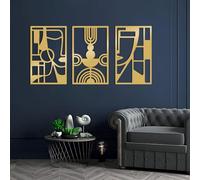 Decorazione murale in Metallo Picasso, Decorazione murale con Volto Geometrico, Decorazione surreale, Decorazione Artistica in Metallo, Scultura Moderna per la casa, Soggiorno, Camera d