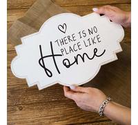 Decorazione my Place my Home Scritta in legno da appendere Casa Famiglia