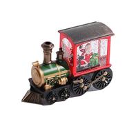 Decorazione Natalizia a Forma di Babbo Natale sul Treno, Delicata Decorazione a Forma di Babbo Natale e Pupazzo di Neve, Adatta Come Regalo per Occasioni Speciali, Ufficio, Decorazione Natalizia