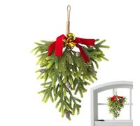 Decorazione Natalizia A Goccia Pendente, Ghirlanda A Goccia Decorativa, Addobbo Di Pino Artificiale, Per La Famiglia Nel Periodo Delle Feste Natalizie Per Interno Ed Esterno Per Casa Porta E Parete