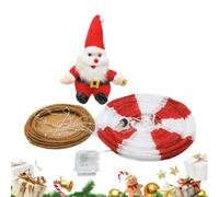 Decorazione Natalizia a Mongolfiera Lanterna di Babbo Natale con