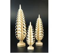 Decorazione Natalizia Albero Altezza Circa 50 Cm NUOVO Natale Albero Di Legno