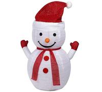 Decorazione natalizia all'aperto impermeabile e colpa da 2,3 piedi di neve con il timer a batteria timer 40 luci di Natale a LED per decorazioni per feste da giardino da giardino da giardino.