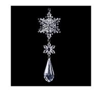 Decorazione natalizia con gocce di ghiacciolo in acrilico trasparente da 3 pezzi(TypeB)