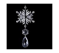 Decorazione natalizia con gocce di ghiacciolo in acrilico trasparente da 3 pezzi(TypeD)