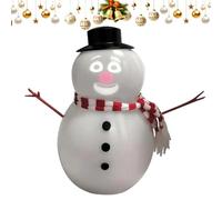 Decorazione Natalizia Con Pupazzo Di Neve - Ornamento Parlante Con Proiettore Incorporato, Decorazione Da Tavolo Animata Con Pupazzo Di Neve Interattivo | Canto Danza Decoraziones Natalizia Per Casa