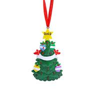 Decorazione natalizia da appendere a forma di albero in resina con corda per festival di festa casa fattoria layout da appendere alla parete decorazioni per esterno autunno