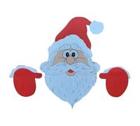 Decorazione natalizia natalizia per esterni, con Babbo Natale, per giardino, cortile, patio, tempo atmosferico, facile da installare, atmosfera gioiosa, paese delle meraviglie invernale