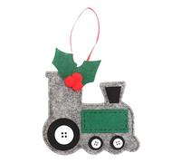 Decorazione natalizia per auto, decorazione per albero di Natale, decorazione per auto in tessuto natalizio per albero di Natale, decorazione per interni ed esterni