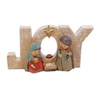 Decorazione Natalizia Presepe Ornamentale Religiosa Autonoma Gioia Pace O Noel