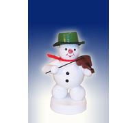 Decorazione Natalizia Pupazzo Di Neve Con Violino Altezza 8Cm NUOVO Neve E Isman