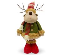 Decorazione natalizia Renna di Babbo Natale estendibile peluche Idea Regalo 5745