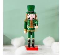 Decorazione Natalizia Soldato Di Noce Con Nutcracker A Quattro Foglie