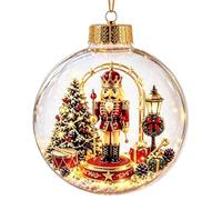 Decorazione Natalizia Storia di Natale Decorazioni Invernali con Renna, ed | Trasparente con Scena Natalizia per Tavolino da Notte Libreria Davanzale Feste e Riunioni di Famiglia