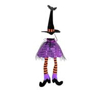 Decorazione non tessuta divertente della gamba lunga delle coperture della | Topper per bottiglia di vino di Halloween, per feste, riunioni di famiglia, festival, hotel, negozio, casa