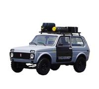 Decorazione Ornamentale Per La Collezione Di Modelli Di Auto In Lega Di Simulazione SUV LADA NAVI 1600 In Scala 1:18 Macchinine Mini Auto(Gray)