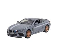 Decorazione Ornamentale Per La Collezione Di Modelli In Lega Di Simulazione Di Auto Sportiva M8 MH8 800 Manhart In Scala 1:32 Macchinine Mini Auto(Gray)