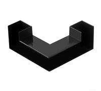 Decorazione per acquari di piccole e medie dimensioni, per esplorazione naturale e arricchimento ambientale in acquari di piccole e medie dimensioni (nero)