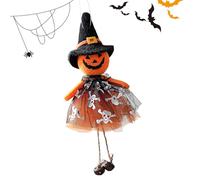 Decorazione per albero di Halloween - Personaggi pendenti per bambole - Fantasmi streghe e zucche per interni ed esterni
