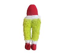 Decorazione Per Albero Di Natale A Forma Di Grinch Con Testa Braccia E Gambe Imbottite E Da Fissare Adatto Come Ghirlanda, Puntale E Come Regalo Puntale Albero Natale Grinch Peluche Grinch GadgetA6