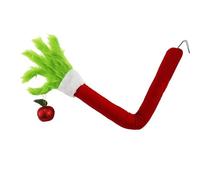 Decorazione Per Albero Di Natale A Forma Di Grinch Con Testa Braccia E Gambe Imbottite E Da Fissare Adatto Come Ghirlanda, Puntale E Come Regalo Puntale Albero Natale Grinch Peluche Grinch GadgetA24