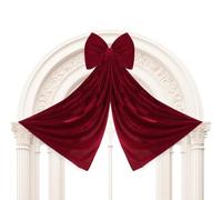 Decorazione per albero di Natale con , decorazione oversize da parete e finestra, per interni ed esterni, facile da modellare, decorazione per stanza, casa, commerciale, extra large, fiocchi