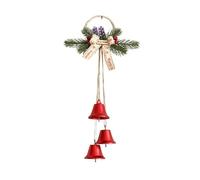 Decorazione per Albero di Natale Ornamenti For Campane Di Natale Decorazioni For Appendere L'albero Grandi For Anniversario Decorazione Natalizia(Rot)