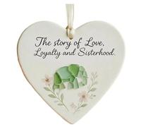 Decorazione Per Albero Natale In Acrilico Simile Installazione Semplice Accessorio Natalizio Ciondolo Narrazione Vacanze Ornamento Albero Natale Fedeltà D'amore