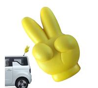 Decorazione per antenna auto con gesto della mano, decorazione per antenna auto, graziosa decorazione per tetto per la maggior parte dei veicoli, SUV, camper, camion, rimorchi, casa, posto di lavoro