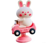 Decorazione per auto a dondolo per animali domestici, ornamento creativo da scrivania, grazioso accessorio per veicoli a forma di animale, per la maggior parte delle auto, interno in PVC di lunga